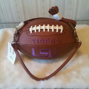 LSU Football Purse NWT